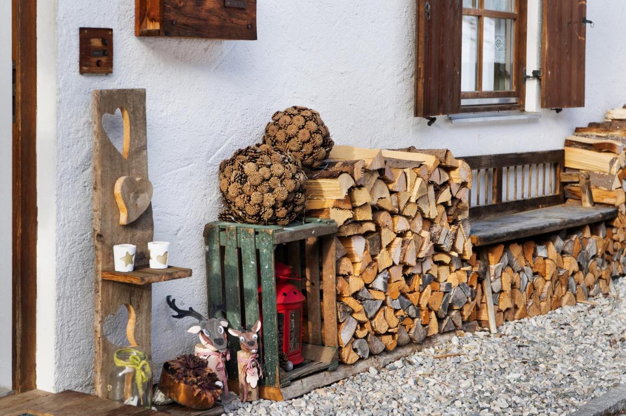 Ferienwohnung Riesserbaur การ์มิช-พาร์เทนเคียร์เชน ภายนอก รูปภาพ