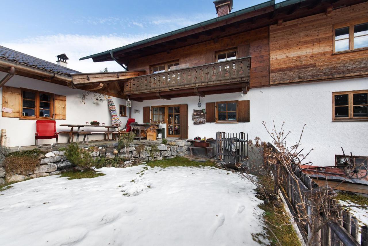 Ferienwohnung Riesserbaur การ์มิช-พาร์เทนเคียร์เชน ภายนอก รูปภาพ